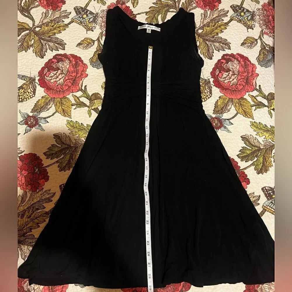 Black Sleeveless Max Studio Dress - Picture 6 of 9